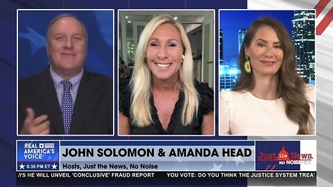 Congresswoman MTG Joins John Solomon to Discuss the Conspiracy to Take Down President Trump