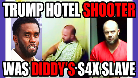 🔴LIVE: 2018 Trump Hotel Shooter Was Diddy's Sex SIave, Band Aids Cause Cancer 🟠⚪🟣