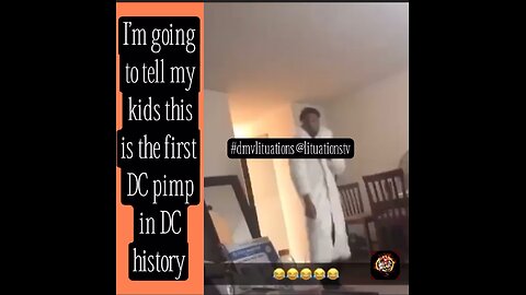 First ever pimp in DC history 🤣🤝