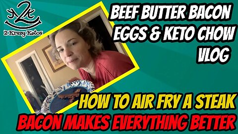 Beef, Butter, Bacon, Egg & Keto chow | Bacon makes everything better | Keto Chow giveaway