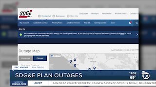 SDG&E power outages