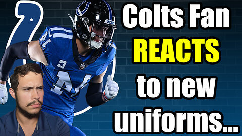 COLTS FAN REACTS to new the Colts new Alternate uniforms - missing something, or just forced ?!