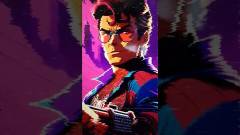 Spiderman as an 80s Action Movie #spiderman #synthwave #shorts #80sactionmovies #marvel #80s