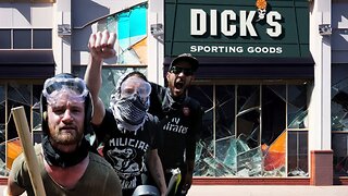 $100,000 Damage to Dick’s Sporting Goods Store in Smash-and-Grab