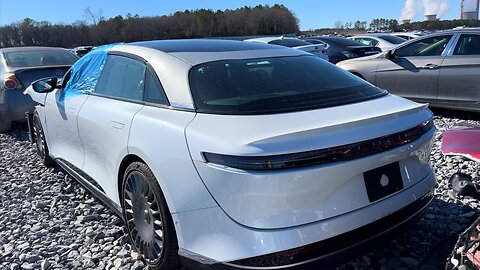 I FOUND THE FIRST EVER 2024 LUCID AIR AT COPART FOR $1600 THIS MUST BE A MISTAKE