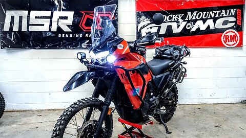 Why I Switched To Tusk Crash Bars on my 2022 KLR 650 (Upper & Lower Install / Overview)