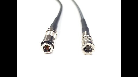 AV-Cables 3G6G HD SDI Mini RG59 BNC Cable - Belden 1855a (100ft, Black)
