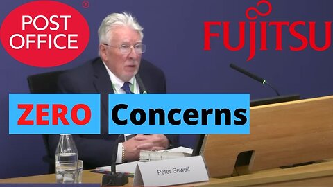 Fujitsu Manager had NO Concerns over INACCURATE Witness Statements