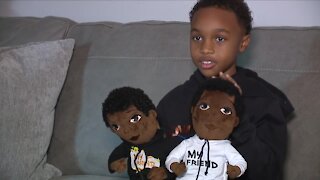 9-year-old boy creates doll that looks like him