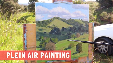 How to Paint Trees and Shimmering Water - Samuel Earp Artist