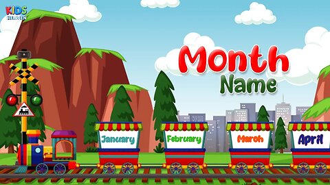 Months Of The Year - Months name in English - January February ki Spelling - Mahino ke naam