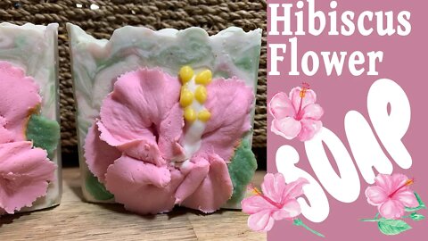 How To Make Cold Process Infused Hibiscus Tea Soap
