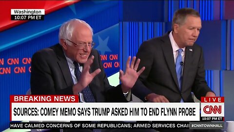 Bernie Sanders + John Kasich CNN Town Hall - May 16 2017 FULL