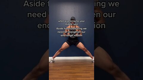 middle split exercise