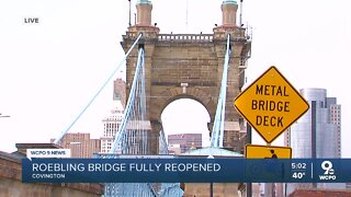 Cars return to Roebling Bridge after more than a year closedoo