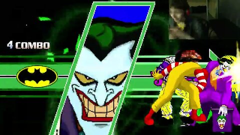 Clown Characters (The Joker, Pennywise, And Ronald McDonald) VS Dave The Minion In A Battle In MUGEN