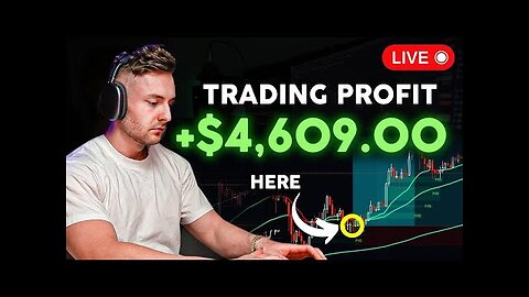 LIVE TRADING CRYPTO - How To Profit $4,609 in a Week (Trading Journey )