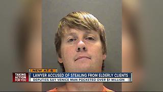 Lawyer accused of stealing from elderly clients