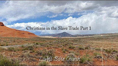 Christians in the Slave Trade Part 1
