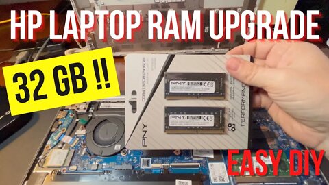 HP Pavilion EG Laptop RAM Upgrade 32GB