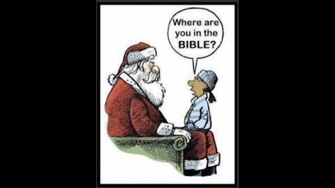 Santa is All Over the Bible