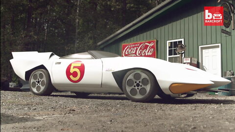 Cartoon Junkie Builds Mach 5 From Speed Racer I RIDICULOUS RIDES