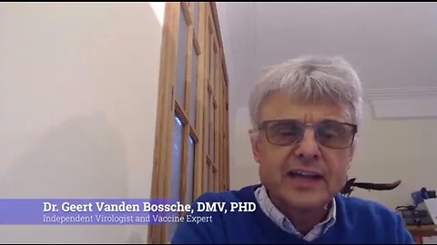 Dr. Geert Vanden Bossche: "I am begging you don't vaccinate your child against Covid-19"