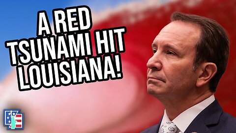 A Red Tsunami Just Hit The State Of Louisiana!