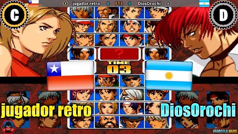 The King of Fighters '99 (jugador retro Vs. DiosOrochi) [Chile Vs. Argentina]