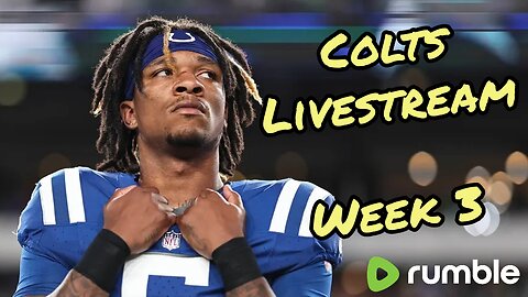 Colts Livestream - Week 3 - Colts vs Texans