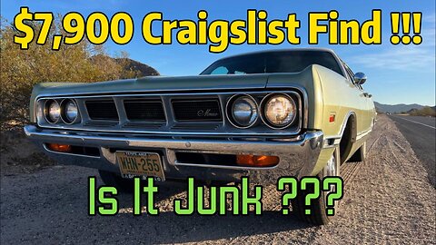 I Bought A $2000 Car Off Craigslist,Is It Junk?!