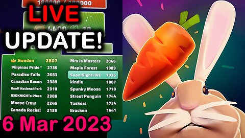 Root Land LIVE Update! Top Global clan SuperSightLIVE! Leaderboard Event Second Leap Game! #13