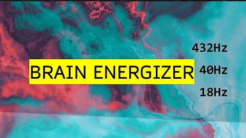 Brain Energizer Gamma Waves for Focus / Concentration / Memory - Monaural Beats - Focus Space Audio