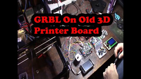 GRBL firmware install on old MKS Gen L 1.0 with Trinamic TMC2208 drivers Laser Cutter Mill CNC