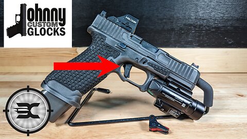 Glock 45 cleaning and johnny Glocks timney trigger shoe install