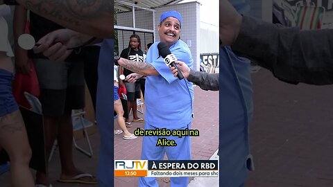 😄 Não acredito que isso foi AO VIVO NA GLOBO! 😄 🎤 #RBDNoEngenhão #AquecimentoRBD