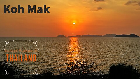 Sunset From Koh Mak - Thailand’s Hidden Paradise - 2024