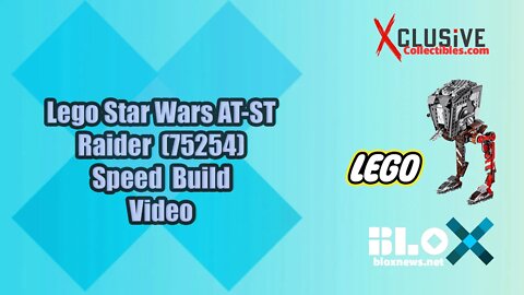 Lego Star Wars AT-ST Raider (75254) Speed Build | Xclusive Collectibles