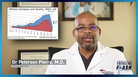 "ATHLETES DROPPING DEAD" Frontline Flash with Dr. Peterson Pierre - 3/4/22