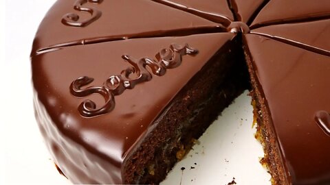 The best Valentine dessert (Sacher Cake) / Torta Sacher / ساچر کیک