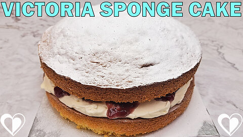 Victoria Sponge Cake | Recipe Tutorial