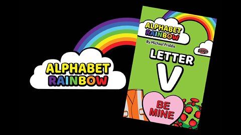 Alphabet Rainbow - Letter V