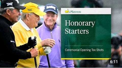 2024 Honorary Starters at the Masters
