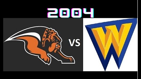 Vacaville's Black and Blue Bowl JV Football 2004