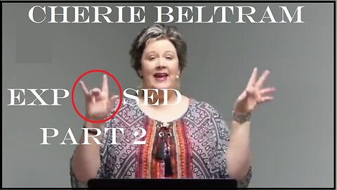 "Pastor" Cherie Beltram of "Three hearts church" Exposed! Caught using Masonic hand signs/Witchcraft! Part 2
