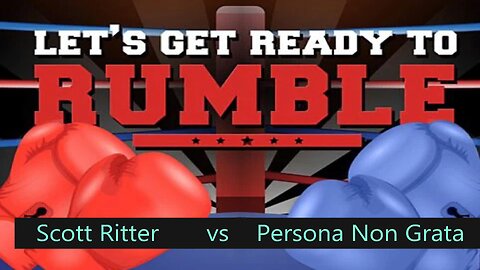 Scott Ritter versus Persona Non Grata