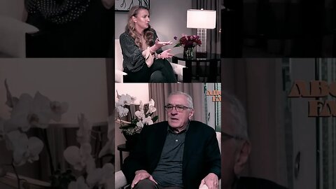 Robert De Niro all of a sudden tells me he got another baby