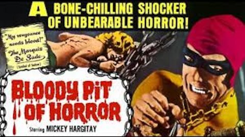 BLOODY PIT OF HORROR 1965 GIALLO Spirit of the Crimson Executioner Returns to Kill Again Trailer FULL MOVIE HD & W/S