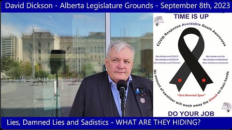 David Dickson - Alberta Legislature Grounds - September 8th, 2023