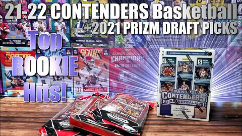 2021-22 Contenders Basketball Blaster Box & 2021 Prizm Draft Picks Cello